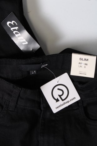Dámske džínsy  Etam, Veľkosť S, Farba Čierna, Cena  11,21 €