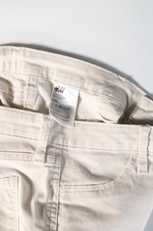 Dámske džínsy  H&M, Veľkosť M, Farba Béžová, Cena  14,84 €