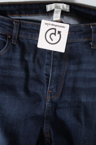 Dámské džíny  H&M, Velikost L, Barva Modrá, Cena  371,00 Kč