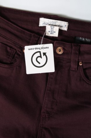 Damskie jeansy H&M L.O.G.G., Rozmiar S, Kolor Czerwony, Cena 34,01 zł