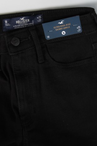 Γυναικείο Τζίν Hollister, Μέγεθος XS, Χρώμα Μαύρο, Τιμή 13,01 €