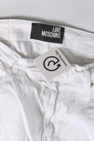 Γυναικείο Τζίν Love Moschino, Μέγεθος M, Χρώμα Λευκό, Τιμή 74,78 €