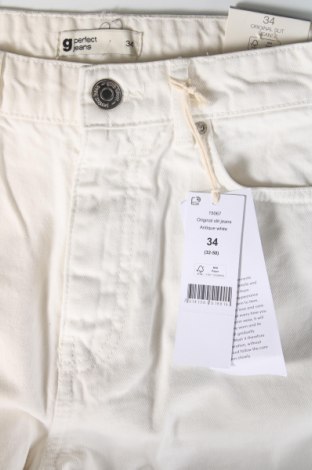 Damen Jeans Perfect Jeans By Gina Tricot, Größe XS, Farbe Weiß, Preis 11,92 €
