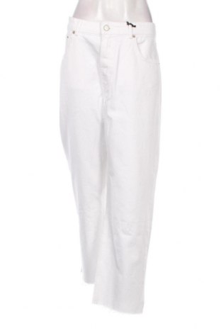 Damskie jeansy Pull&Bear, Rozmiar XL, Kolor Biały, Cena 85,83 zł