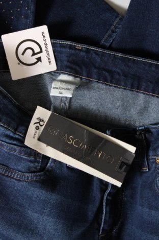 Damskie jeansy Rinascimento, Rozmiar XL, Kolor Niebieski, Cena 214,57 zł