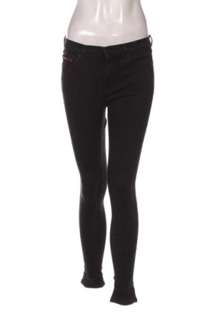 Дамски дънки Tommy Jeans, Размер S, Цвят Черен, Цена 55,00 лв.