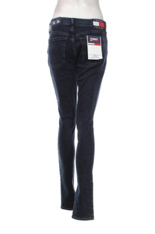 Дамски дънки Tommy Jeans, Размер L, Цвят Син, Цена 106,26 лв.