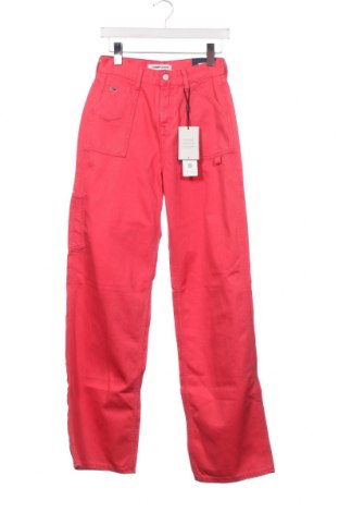 Dámske džínsy  Tommy Jeans, Veľkosť XXS, Farba Ružová, Cena  130,98 €