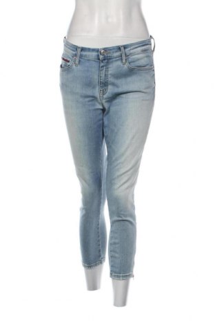 Дамски дънки Tommy Jeans, Размер M, Цвят Син, Цена 87,86 лв.