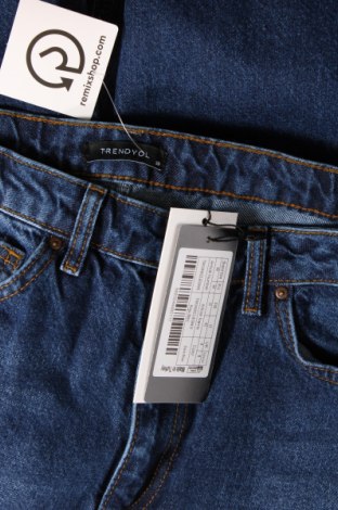 Dámske džínsy  Trendyol, Veľkosť S, Farba Modrá, Cena  6,73 €