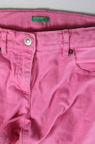 Damskie jeansy United Colors Of Benetton, Rozmiar M, Kolor Różowy, Cena 58,30 zł