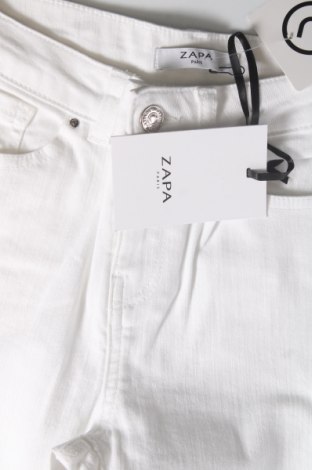 Дамски дънки ZAPA, Размер XS, Цвят Бял, Цена 191,00 лв.