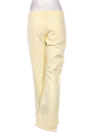 Дамски дънки Zara, Размер M, Цвят Жълт, Цена 29,16 лв.