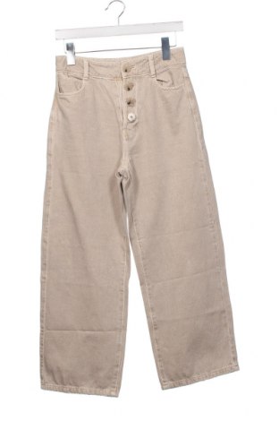 Dámské džíny  Zara, Velikost XS, Barva Béžová, Cena  191,00 Kč