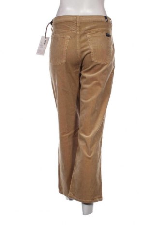Γυναικείο κοτλέ παντελόνι 7 For All Mankind, Μέγεθος M, Χρώμα  Μπέζ, Τιμή 20,80 €