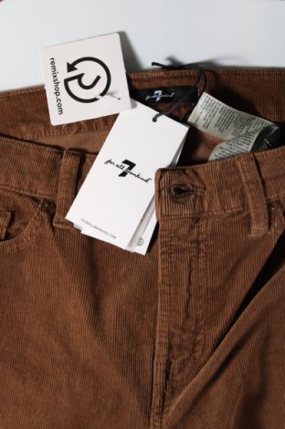 Дамски джинси 7 For All Mankind, Размер S, Цвят Кафяв, Цена 269,00 лв.