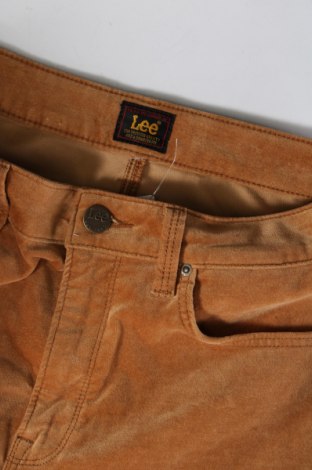 Pantaloni de velvet de femei Lee, Mărime M, Culoare Maro, Preț 72,04 Lei