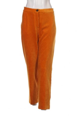 Pantaloni de velvet de femei Marc Cain, Mărime L, Culoare Portocaliu, Preț 300,86 Lei
