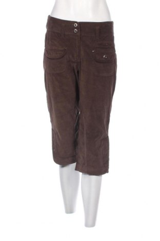 Γυναικείο κοτλέ παντελόνι Ms Mode, Μέγεθος M, Χρώμα Καφέ, Τιμή 1,66 €