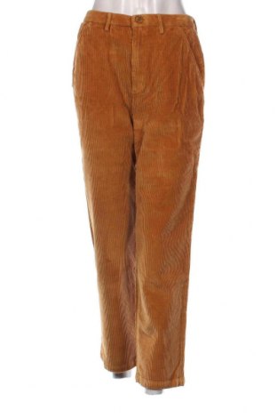 Pantaloni de velvet de femei Reiko, Mărime M, Culoare Maro, Preț 50,26 Lei