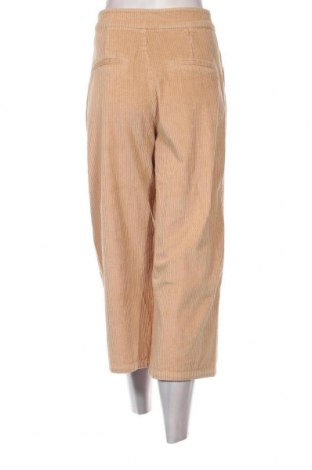 Pantaloni de velvet de femei Reserved, Mărime S, Culoare Bej, Preț 25,15 Lei