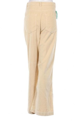 Γυναικείο κοτλέ παντελόνι United Colors Of Benetton, Μέγεθος M, Χρώμα  Μπέζ, Τιμή 4,49 €