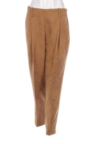Pantaloni de velvet de femei United Colors Of Benetton, Mărime M, Culoare Maro, Preț 48,65 Lei