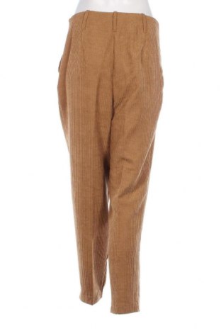 Pantaloni de velvet de femei United Colors Of Benetton, Mărime M, Culoare Maro, Preț 48,65 Lei