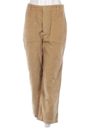 Γυναικείο κοτλέ παντελόνι Vans, Μέγεθος S, Χρώμα  Μπέζ, Τιμή 16,91 €