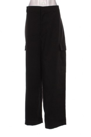 Pantaloni de velvet de femei Zara, Mărime XXL, Culoare Negru, Preț 79,93 Lei