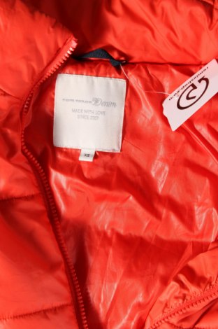 Γυναικείο γιλέκο Tom Tailor, Μέγεθος XS, Χρώμα Πορτοκαλί, Τιμή 10,34 €
