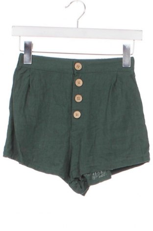 Дамски къс панталон, Размер XXS, Цвят Зелен, Цена 3,15 лв.