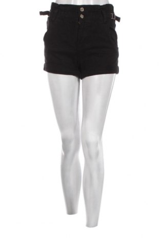 Γυναικείο κοντό παντελόνι Bershka, Μέγεθος XXS, Χρώμα Μαύρο, Τιμή 4,23 €