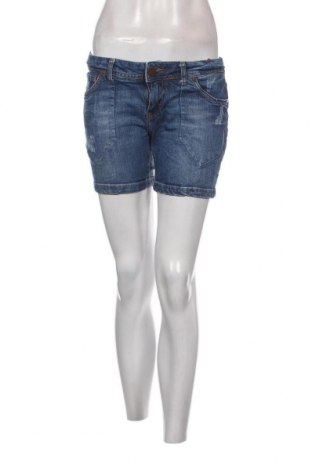 Γυναικείο κοντό παντελόνι Cross, Μέγεθος L, Χρώμα Μπλέ, Τιμή 14,85 €