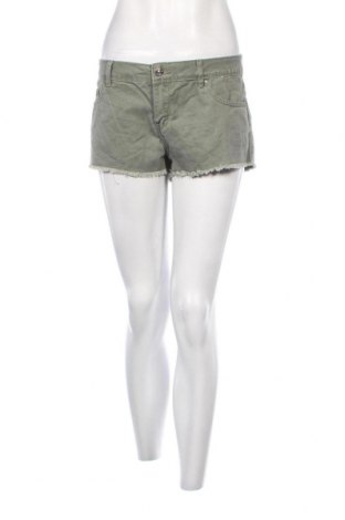 Дамски къс панталон Denim&Co., Размер L, Цвят Зелен, Цена 6,65 лв.