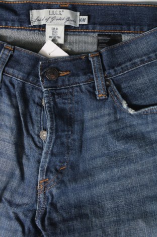 Pantaloni scurți de femei H&M L.O.G.G., Mărime L, Culoare Albastru, Preț 48,47 Lei
