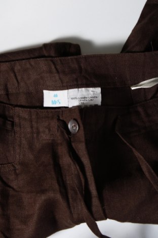 Дамски къс панталон Ms Mode, Размер M, Цвят Кафяв, Цена 18,82 лв.