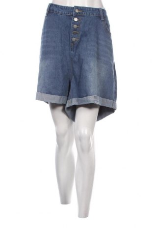 Дамски къс панталон SHEIN, Размер 4XL, Цвят Син, Цена 9,50 лв.