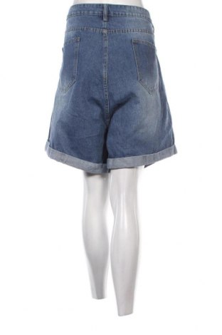 Дамски къс панталон SHEIN, Размер 4XL, Цвят Син, Цена 19,00 лв.