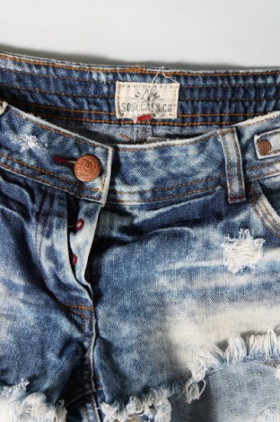Дамски къс панталон Soulcal & Co, Размер M, Цвят Син, Цена 18,82 лв.