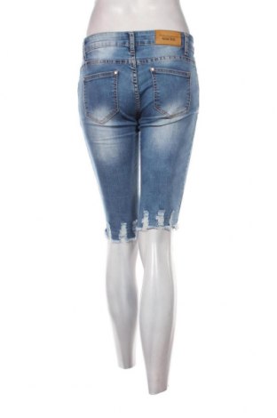 Γυναικείο κοντό παντελόνι Terranova, Μέγεθος S, Χρώμα Μπλέ, Τιμή 3,88 €