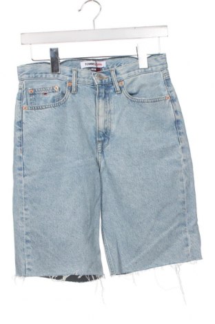 Дамски къс панталон Tommy Jeans, Размер S, Цвят Син, Цена 99,00 лв.