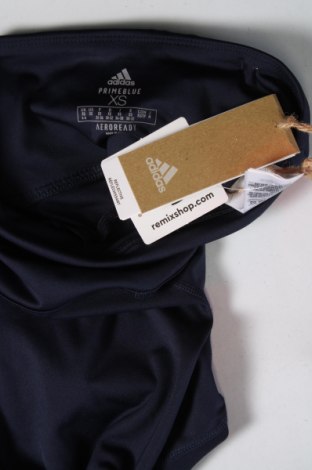 Γυναικείο κολάν Adidas, Μέγεθος XS, Χρώμα Μπλέ, Τιμή 37,11 €