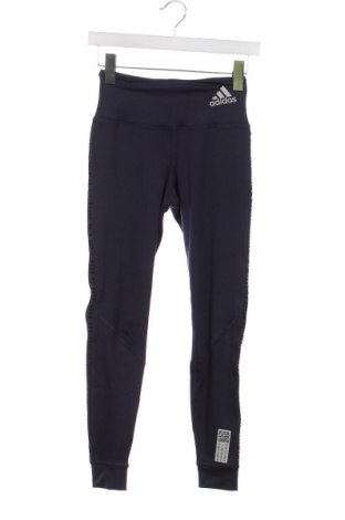 Damen Leggings Adidas, Größe XS, Farbe Blau, Preis 22,27 €