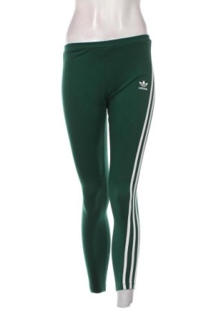 Γυναικείο κολάν Adidas Originals, Μέγεθος S, Χρώμα Πράσινο, Τιμή 46,72 €