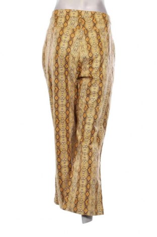 Γυναικείο παντελόνι δερμάτινο ASOS, Μέγεθος L, Χρώμα Κίτρινο, Τιμή 5,07 €