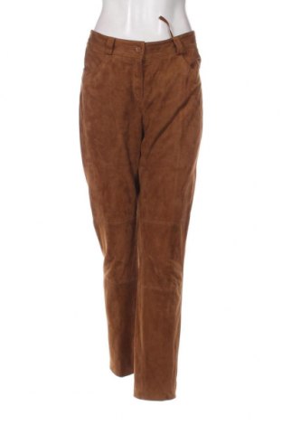 Pantaloni de piele pentru damă Basler, Mărime L, Culoare Maro, Preț 341,84 Lei