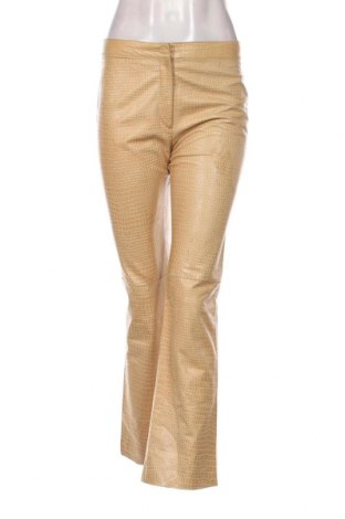 Pantaloni de piele pentru damă Calvin Klein, Mărime M, Culoare Bej, Preț 315,94 Lei