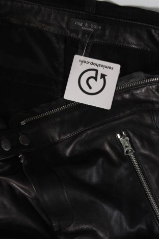 Damen Lederhose Rag & Bone, Größe M, Farbe Schwarz, Preis € 183,40