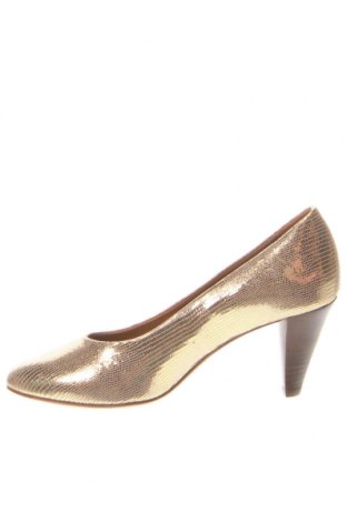 Dámske topánky  Des Petits Hauts, Veľkosť 36, Farba Zlatistá, Cena  17,15 €